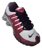 Tênis Infantil Nike Shox NZ Branco e Vinho MOD: 10544