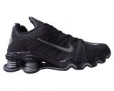 Tênis Nike Shox 12 Preto e Prata MOD:10688