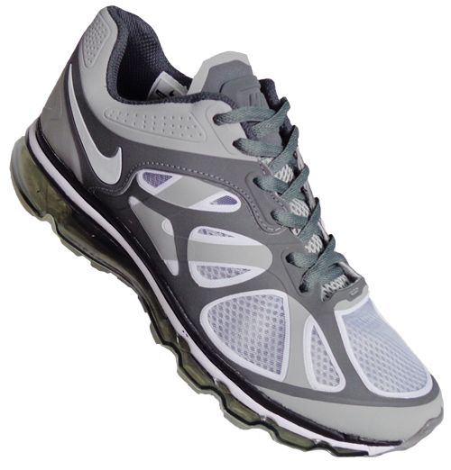 Tênis Nike Air Max 2012 Cinza e Grafite MOD:10417