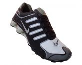 Tênis Nike Shox NZ Preto e Branco MOD:10764 Lançamento 2013