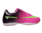 Tênis Futsal Nike Mercurial Vortex Rosa e Preto MOD:10705