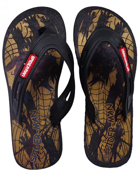 Chinelo Infantil Spider-Man Preto MOD:30186