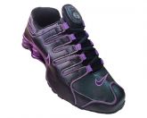 Tênis Nike Shox NZ - Preto Roxo e Cromado MOD:10661