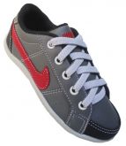 Sapatênis Nike Infantil Grafite com Vermelho MOD:10398