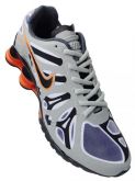 Tênis Nike Shox Turbo 13 Cinza e Laranja MOD:10475