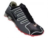 Tênis Nike Shox NZ Grafite e Preto MOD:10745 Lançamento 2013