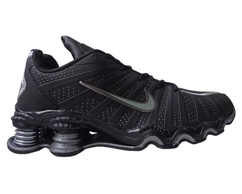 Tênis Nike Shox 12 Preto e Prata MOD:10688