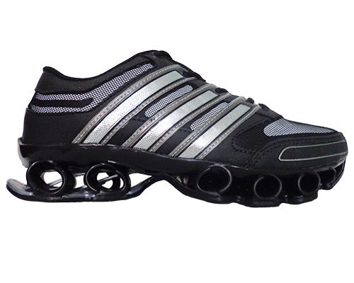 Tênis Adidas Bounce Titan Mesh Preto e Prata MOD:10629